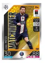 MATCH ATTAX LIONEL MESSI CARD