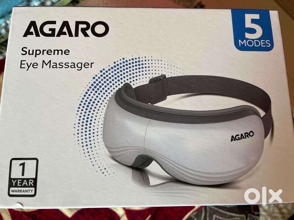 15 days old Agaro supreme eye massager with whole year warranty & bill