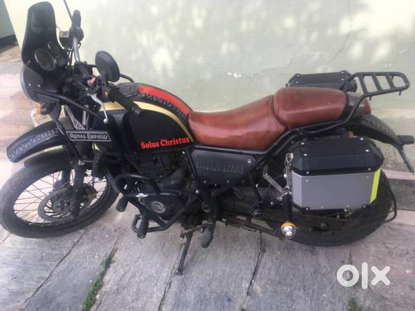 Accessories including panniers installed worth Rs 30000