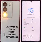VIVO V29  8/128 WITH display fingerprint and GOOD CONDITION