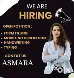FORM FILLING & MOBILE NUMBER GENERATION (WORK FROM HOME)