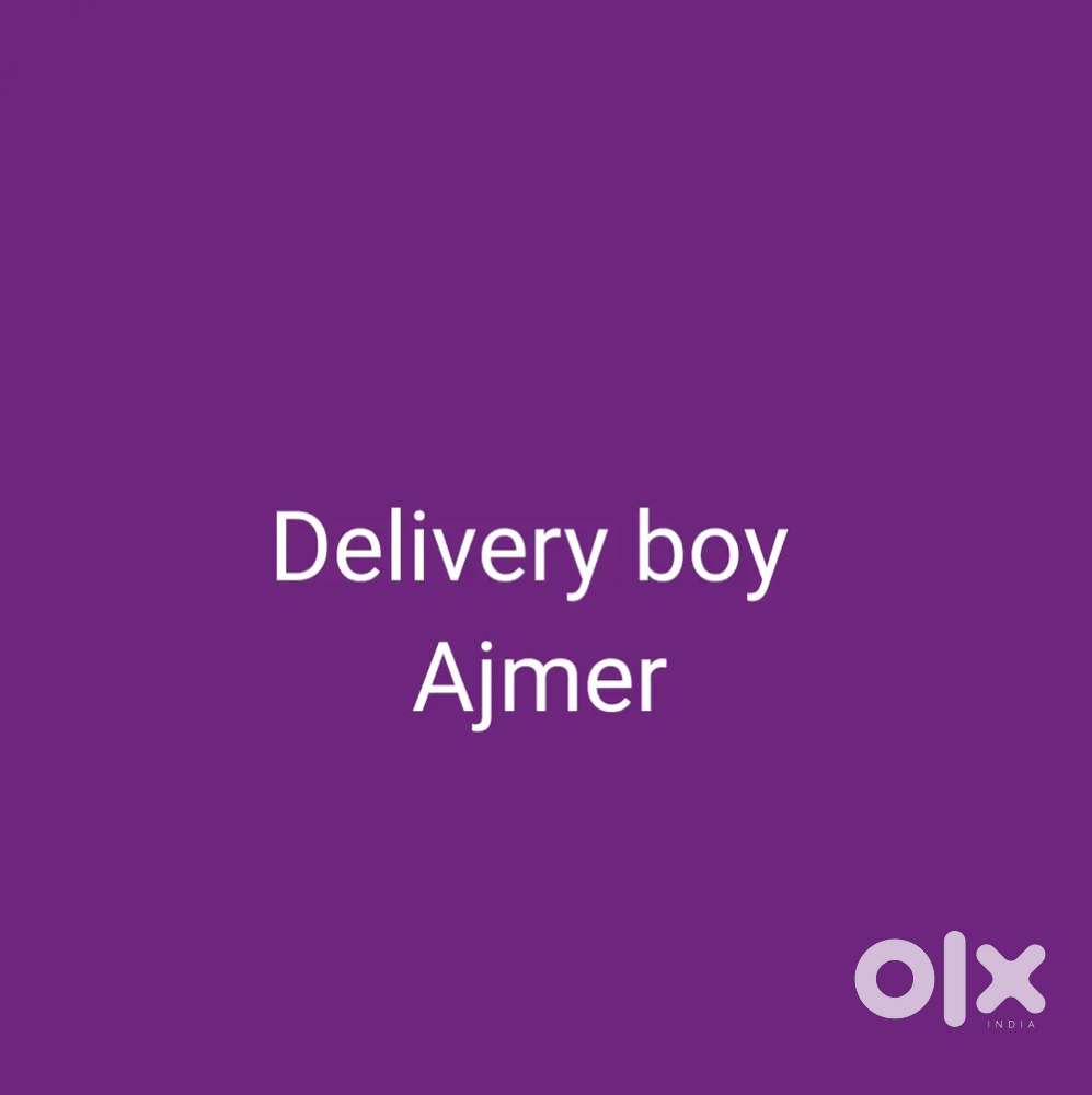 Delivery boy job