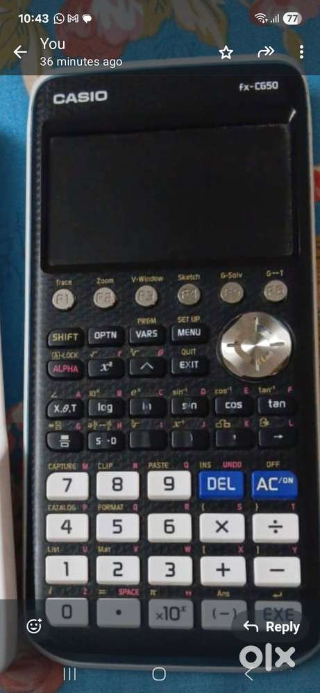 Casio electronic calculator