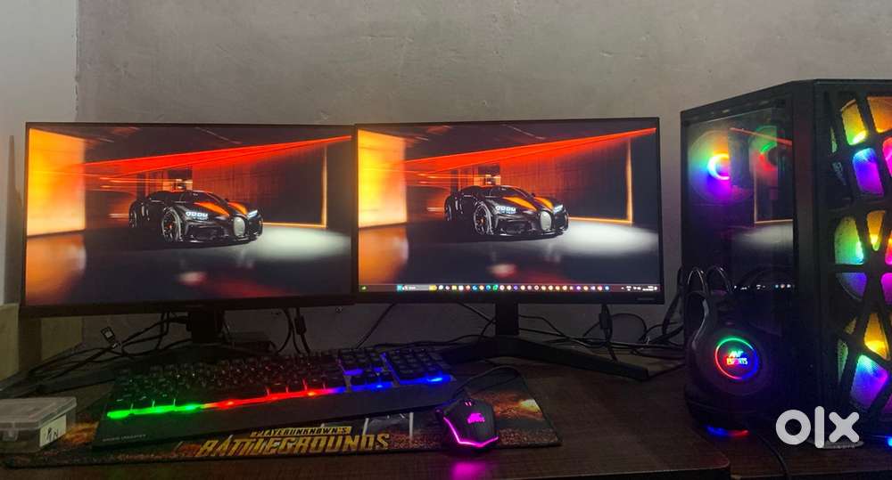 Pc i5 5th generation with dual leds