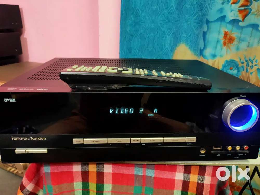 Harmankardon model no Avr-134 reciver 5.1 chanels with remot imported