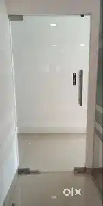 Glass Swing and fixed glass Office doors