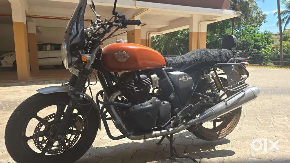 Royal Enfield Interceptor 650 Orange Crush