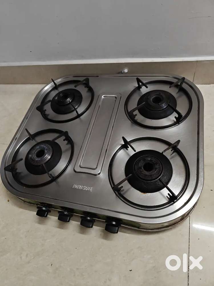4 burner gas stove