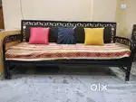 Wrought Iron Sofa cum bed