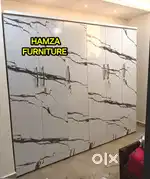 HAMZA FURNITURE NEW designer elegant particle Board wardrobe