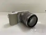 Sony Alpha Nex-3 with lens