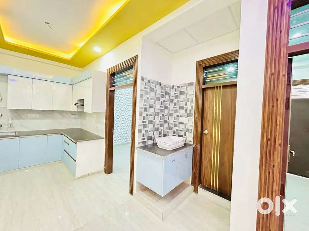 Semi furnished 3bhk new constructed available for sale at noida ext.