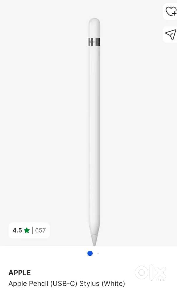 Apple Pencil (USB-C) 
Stylus