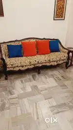 Beautiful Solid Wood Sofa Set