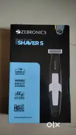 Zebronics shaver -timmer with box unused