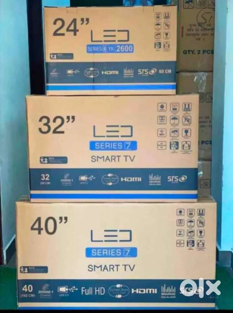 હેલો મિત્રો.. અહીંયા તમને મળશે દરેક સાઇઝ ના ટીવી હોલસેલ ભાવે..