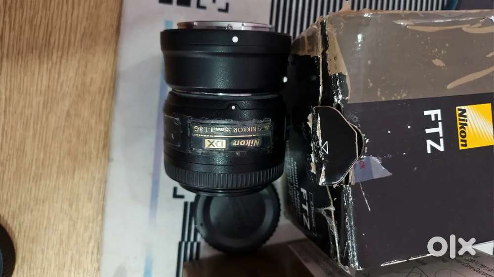 Nikon FTZ Adaptor with F 35mm F1.8 Genuine condition