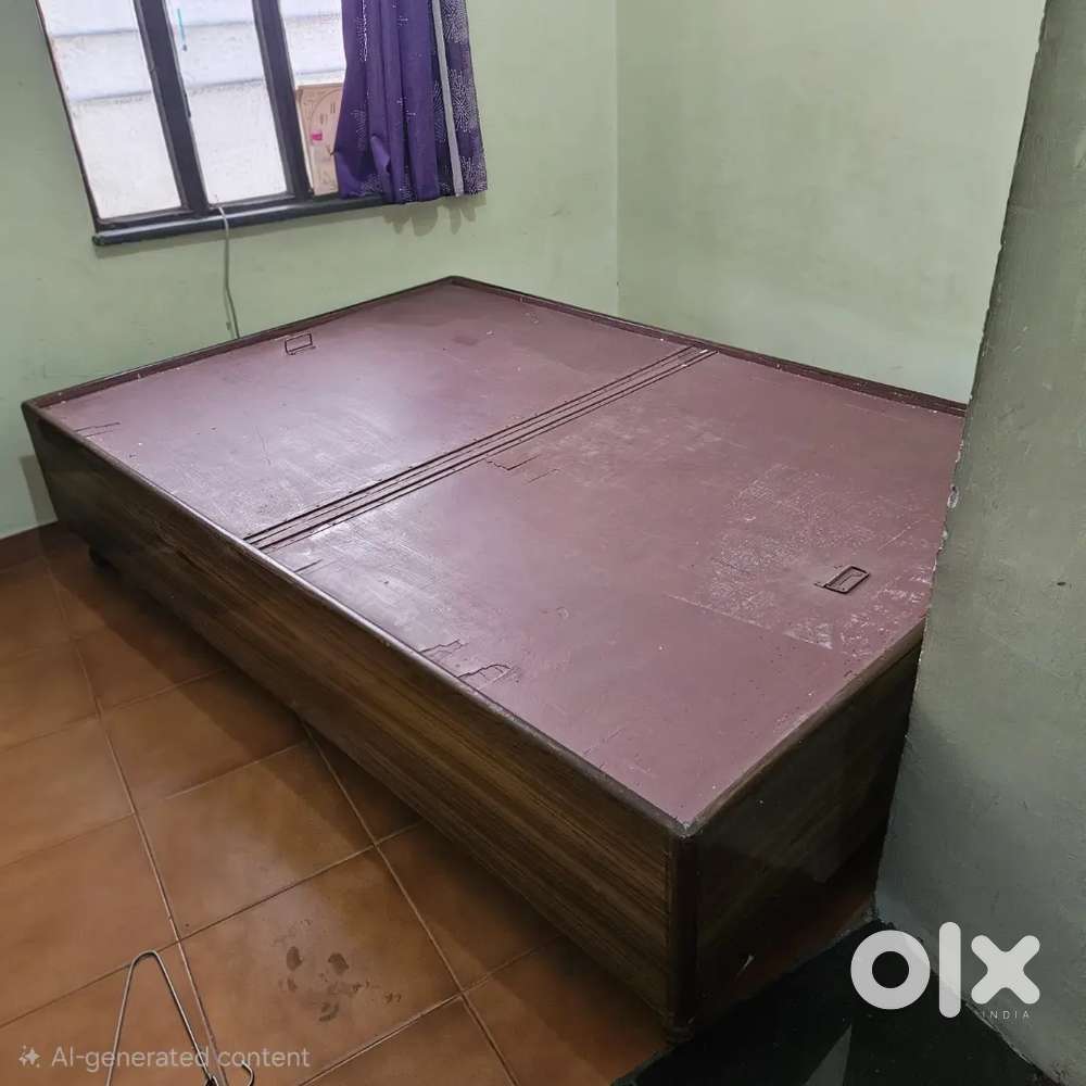 Used household items for sale - bed, computer table
