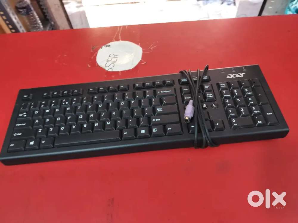 Acer ps2 keyboard perfect working and new looking condition