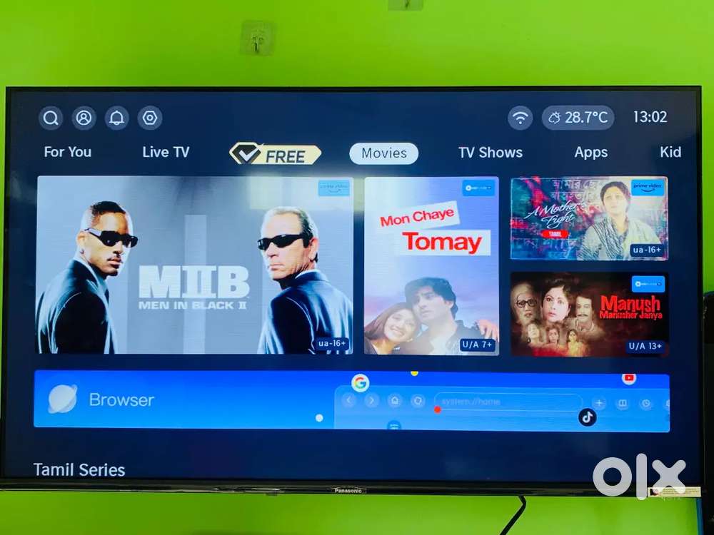 Brand New Panasonic 43 LED TV. Urgent Sale