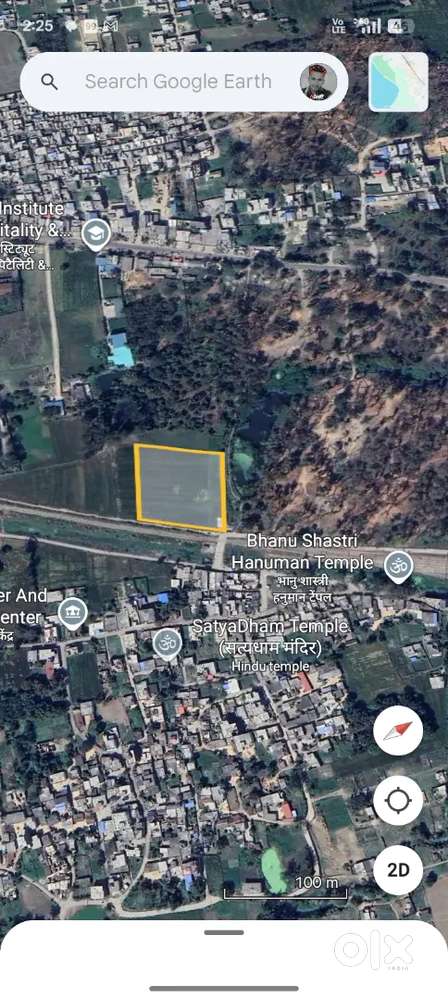 10 bigha zameen  registered hai Khatima khetal sanda kham