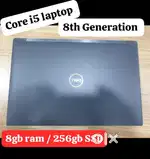 8th Generation Core i5 Laptop 8gb ram / 256gb SSD Wholesale Price