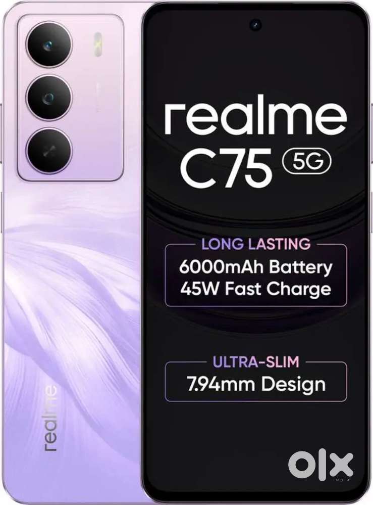 Realme C75 5g (6/128) 3 Month old