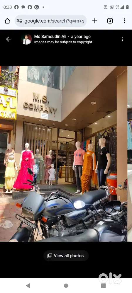 Required garments helper and sales man