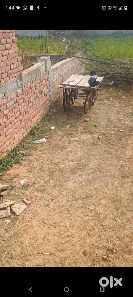 Vrindavan se 800 meter ki duri pr puspanjali baikunth ke pas