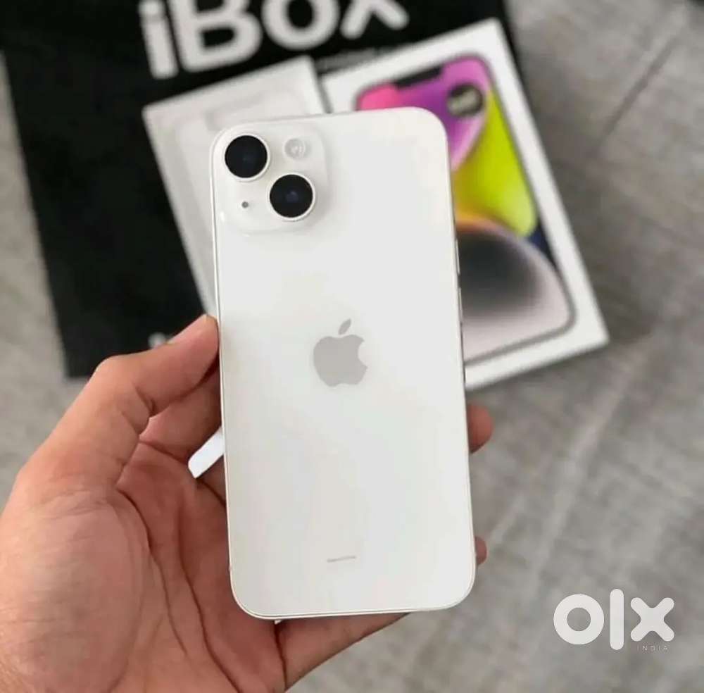iPhone 14 White colour 128gb  6 month old mobile
