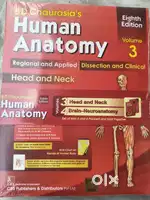 BD Chaurasia's Human Anatomy vol 3 4 8th edition