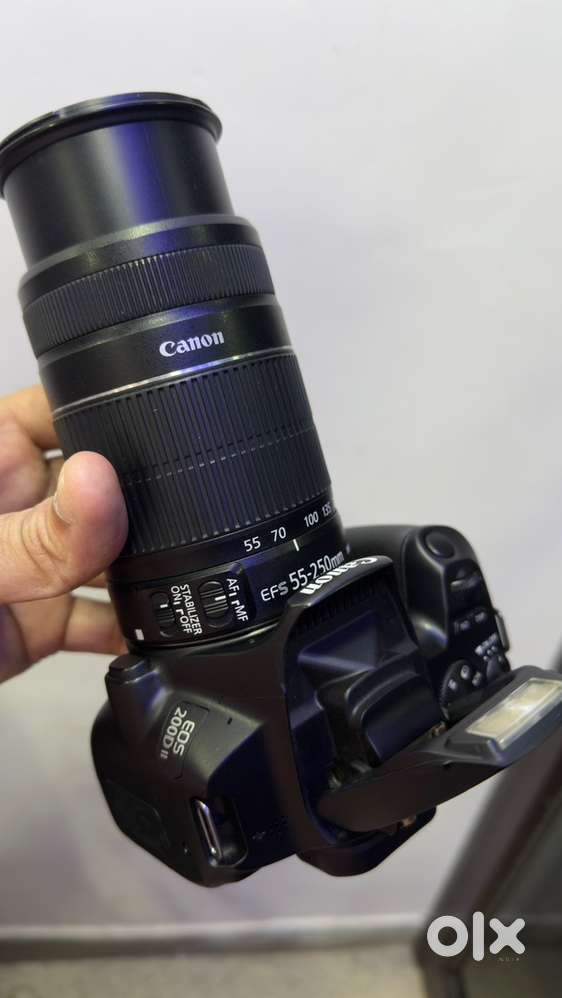 Canon 200d mark 2 camera for sell with dual lens