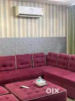 3bhk fully furnished flat one room available for rent