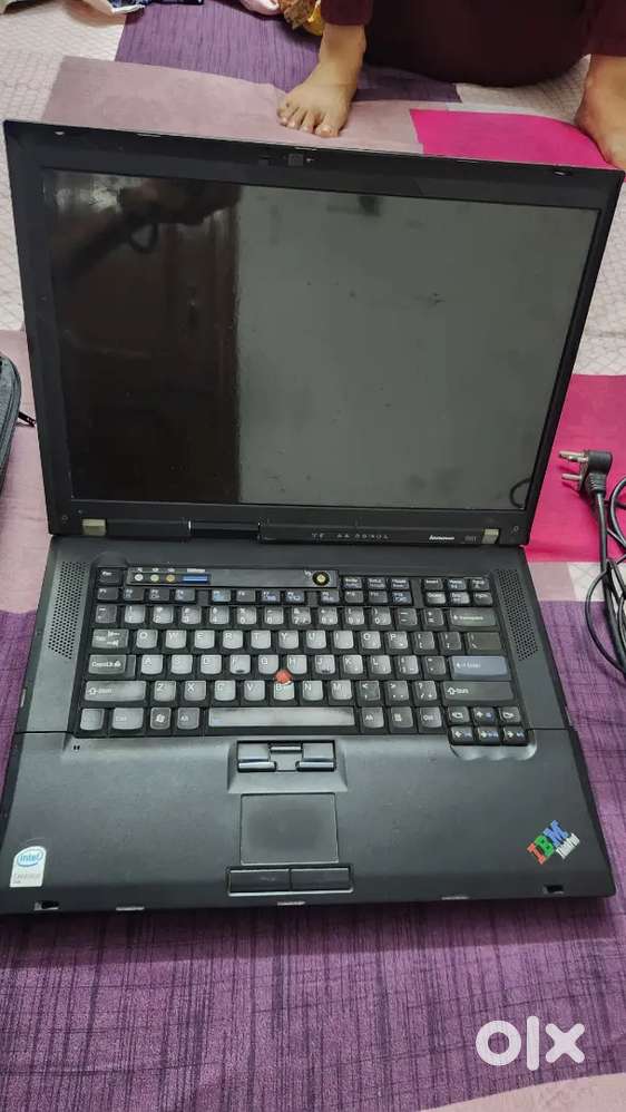 IBM Lenovo Thinkpad Laptop along with charger