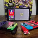 Nintendo Switch (OLED Model) Splatoon 3 Limited Edition Bundle