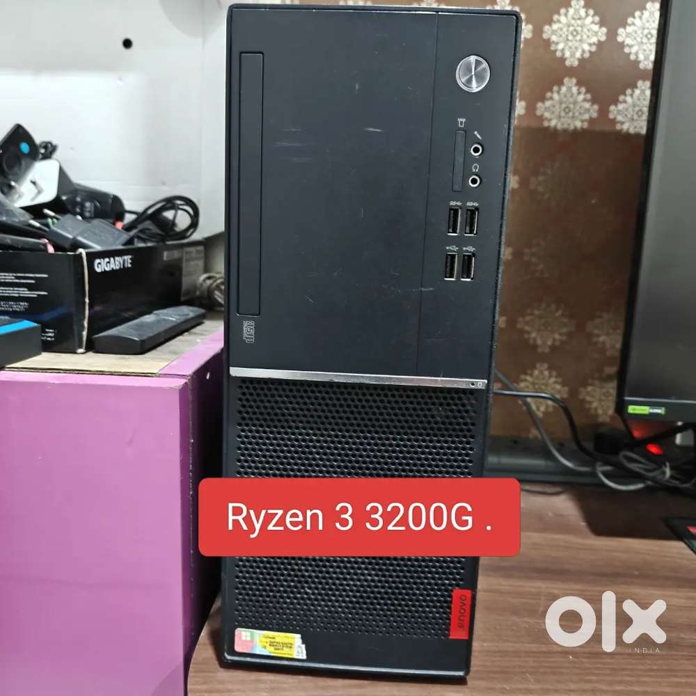 I3 ,i5 i7  Cpus available , Monitors and Hdds, Keyboard and Mouse.