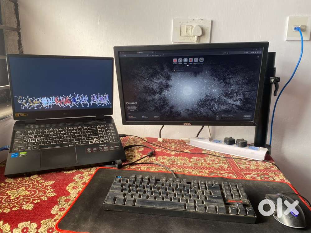 Dell 22 inch Full HD Monitor (E2218HN) + VESA Adjustable Monitor Arm