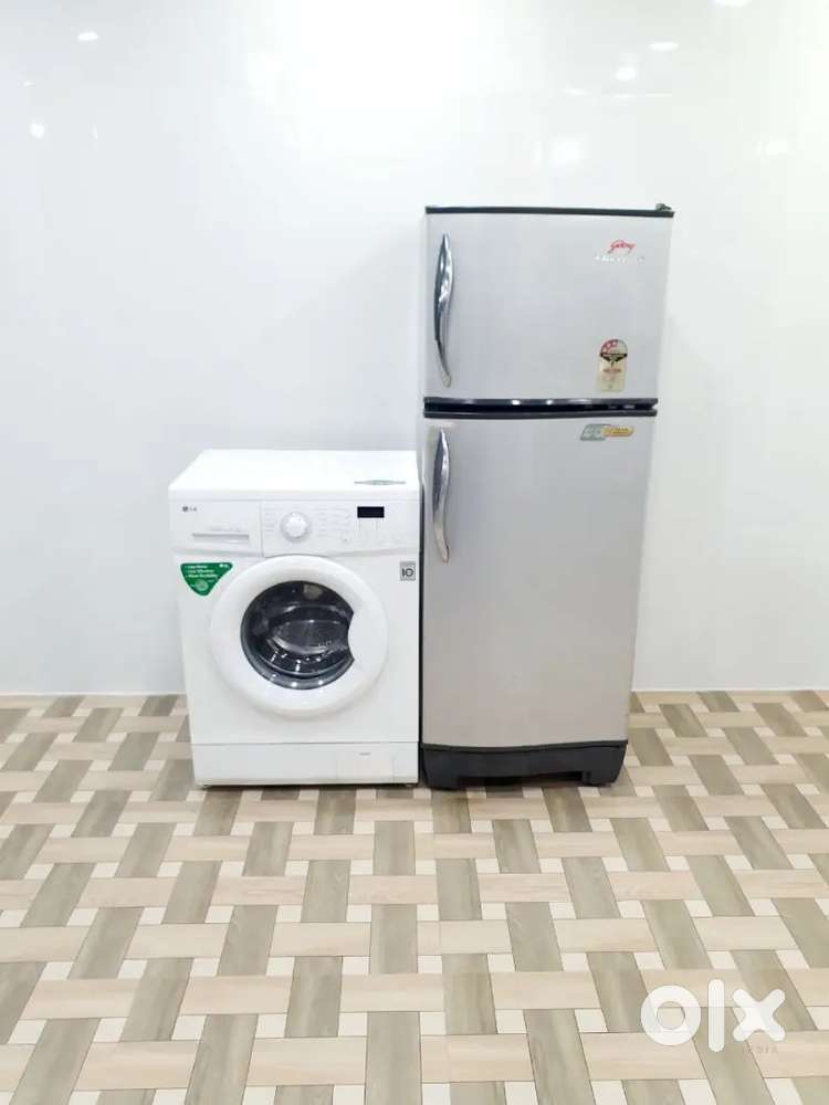#smart washing machine and energy-saving fridge make your chores