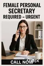 Female Perssonel Assistant Wanted.