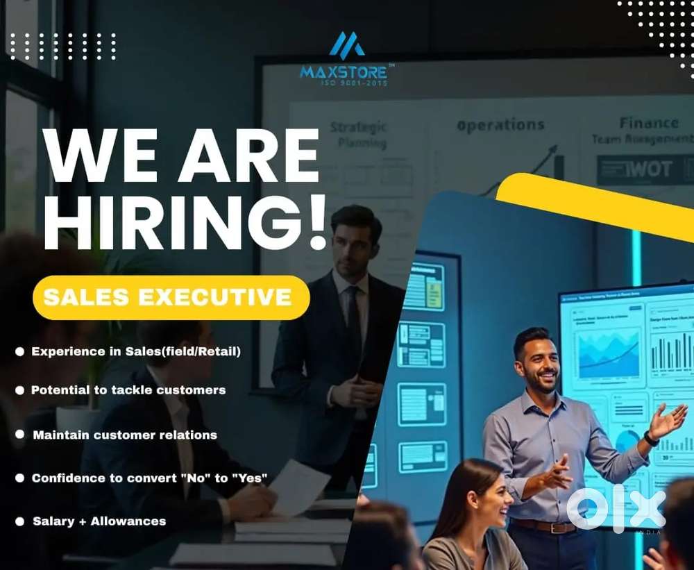 Marketing executive/koovappady/Perumbavoor