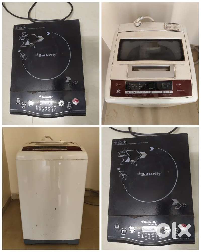 Fully Automatic Top Load Washing machine & Electric Cooking Induction
