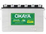 Okaya 160ah tall tubular battery after exchange price 5999/-