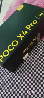 Brand new poco x4 pro 5g with charger,cover,box
