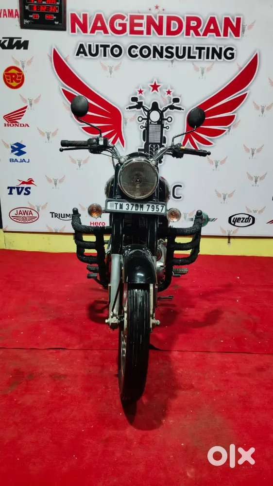 ROYAL ENFIELD BULLET STANDERED 2022 MODEL,SINGLE OWNER, CBE REGIS