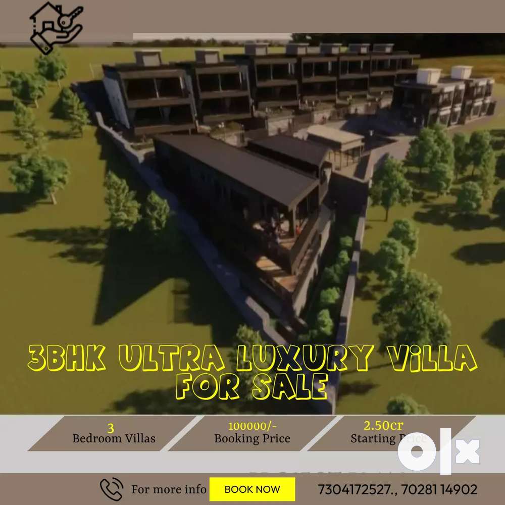 Ultra Luxury 3bhk villa for sale in ner pawna lake