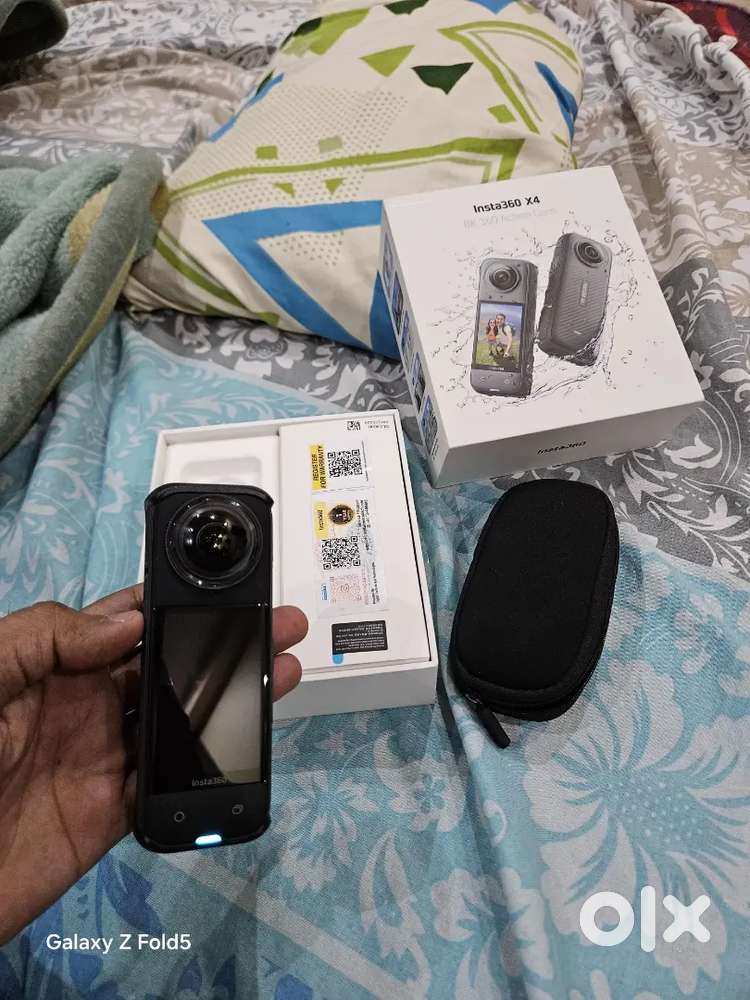 Insta 360 X4 June 2025 model under warranty.