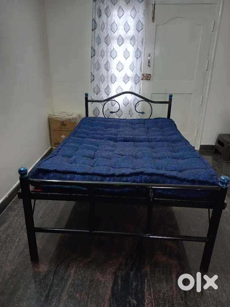 Bed,mattress and stool