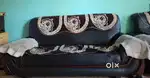Black sofa with good condition