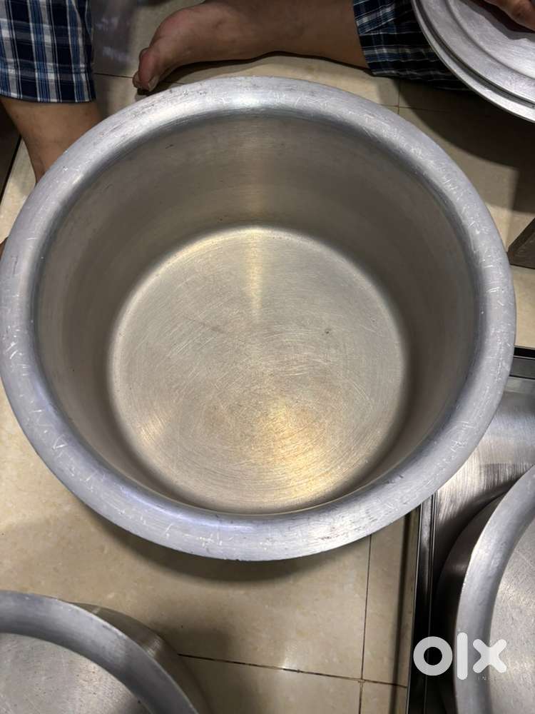 3 nos aluminium pateli/ cooking pot