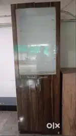 wooden double door cupboard